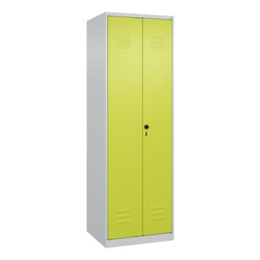 C+P SW-WS-Spind Classic PLUS 1850x600x500 2Abteile lgr/cgn
