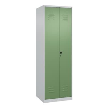 C+P Schwarz-Weiß-Spind Classic PLUS 1850x600x500mm