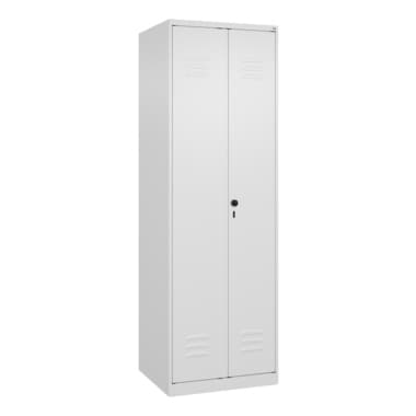 C+P Spind Classic PLUS 1850x600x500mm 2Abteile ws/ws