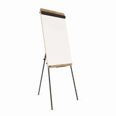 rocada Flipchart Dreibein magnetisch Holz