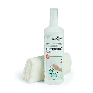 Durable Whiteboardreiniger 250ml +Mikrofasertuch