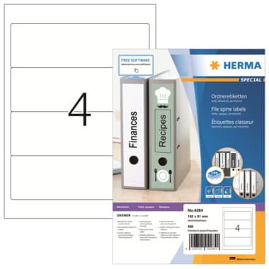 Herma Etikett SuperPrint 192x61mm breit ws 400 St.