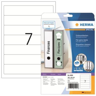 Herma Ordneretikett kurz/schmal sk ws 175 St.