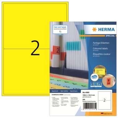 Herma Etikett 199,6x143,5mm A4 ge 200 St.