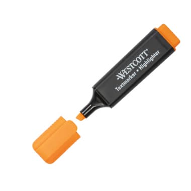 Westcott Textmarker Keilspitze 2-5mm orange