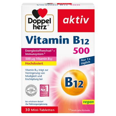 Doppelherz Vitamin B12 500 30St