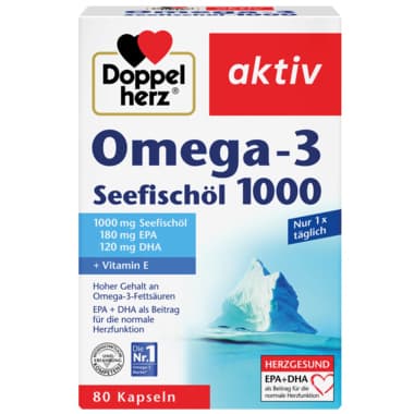 Doppelherz Omega-3 Seefischöl 80St