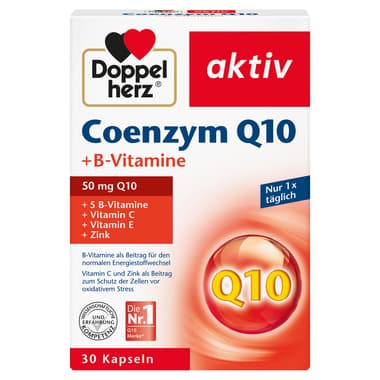 Doppelherz Coenzym Q10 +B- Vitamine 30St