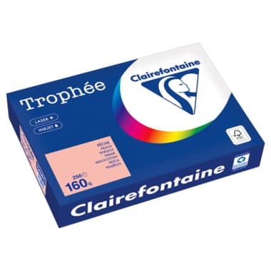 Clairefontaine Kopierpapier A4 160g pfirsich 250Bl