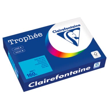Clairefontaine Kopierpapier A4 160g royalblau 250Bl