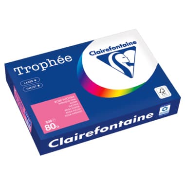 Clairefontaine Kopierpapier A4 80g eosin 500Bl