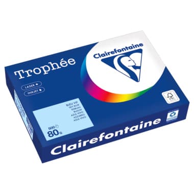 Clairefontaine Kopierpapier A4 80g eisblau 500Bl