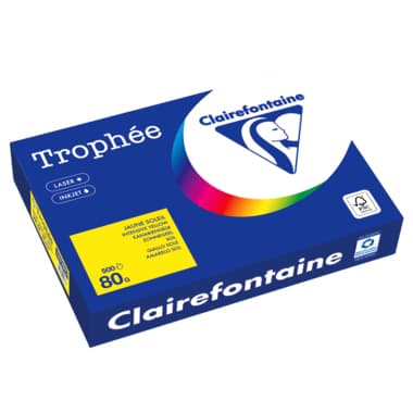 Clairefontaine Kopierpapier A4 80g kanariengelb 500Bl