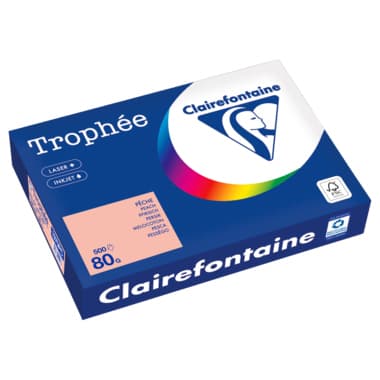 Clairefontaine Kopierpapier A4 80g pfirsich 500Bl