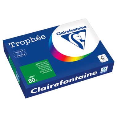 Clairefontaine Kopierpapier A4 80g billiardgrün 500Bl