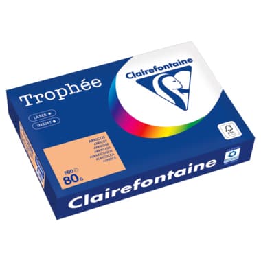 Clairefontaine Kopierpapier A4 80g aprikose 500Bl