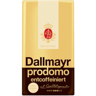 Dallmayr Kaffee prodomo entkoffeiniert gemahlen 500g