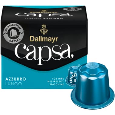Dallmayr Kaffeekapsel capsa Lungo Azzurro 10St