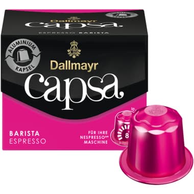 Dallmayr Kaffeekapsel capsa Barista 10St