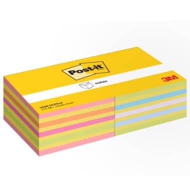 Post-it Haftnotiz 76x76mm 450Bl sort 2St