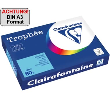 Clairefontaine Kopierpapier A3 80g bl 500Bl