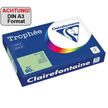 Clairefontaine Kopierpapier A3 80g gn 500Bl
