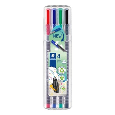 Staedtler Fineliner triplus 0,3mm sort 4 St.
