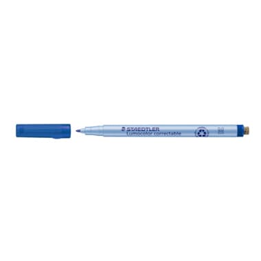Staedtler Folienstift Lumocolor correctable 1mm bl