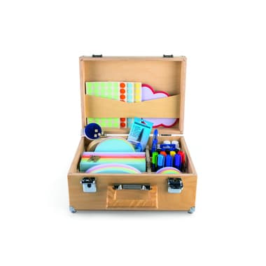 magnetoplan Moderatorenkoffer Wood Series