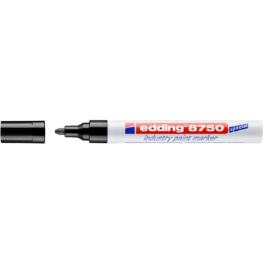 edding Industrie Lackmarker 8750 2-4mm Rundspitze sw