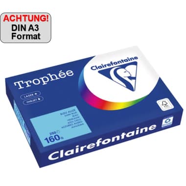 Clairefontaine Kopierpapier A3 160g bl 250Bl