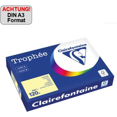Clairefontaine Kopierpapier A3 120g ge 250Bl