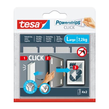 tesa Powerstrips Click Large