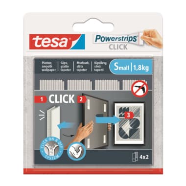 tesa Powerstrips Click Small