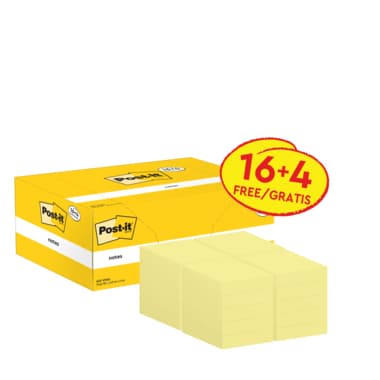 Post-it Haftnotiz Notes Promotion 76x76mm ge