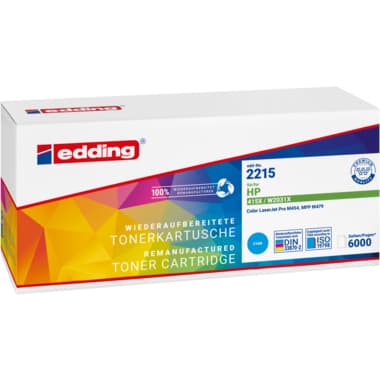 edding Toner wie HP W2031X cyan