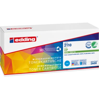 edding Toner wie HP CE411A cyan