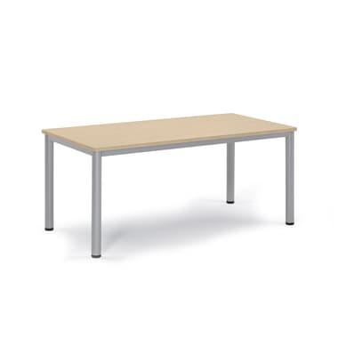 Besprechungstisch 160x80x72cm Gestell si Platte ahorn