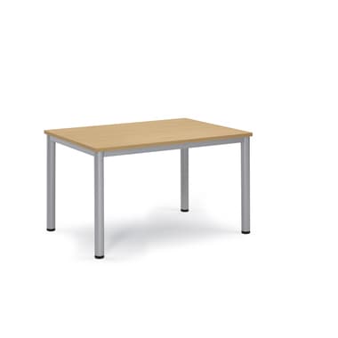 Besprechungstisch 120x80x72cm Gestell si Platte buche