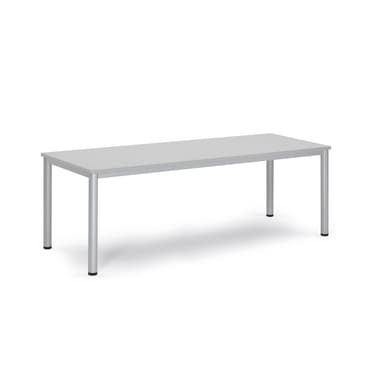 Besprechungstisch 200x80x72cm Gestell si Platte lgr
