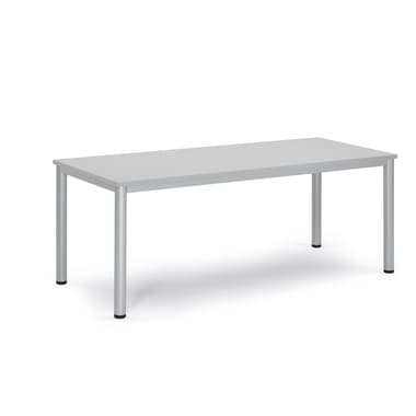 Besprechungstisch 180x80x72cm Gestell si Platte lgr