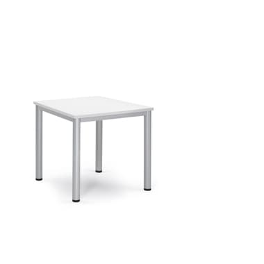 Besprechungstisch 80x80x72cm Gestell si Platte ws
