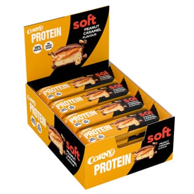 Corny Müsliriegel Protein soft Peanut Caramel 45g 12St