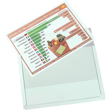 Eichner Sichttasche Magnet A4 quer gr 10St