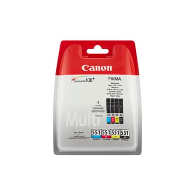 Canon Tintenpatrone CLI551Z sw/c/m/y 4St
