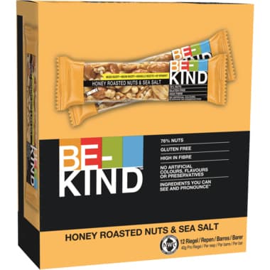 Be-kind Nussriegel NUTS SEA SALT HONEY 40g 12 St.