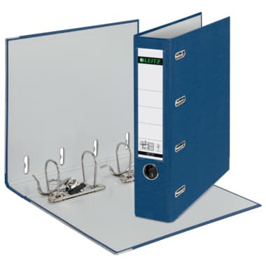 Leitz Doppelordner 2xDIN A5 quer 75mm PP blau