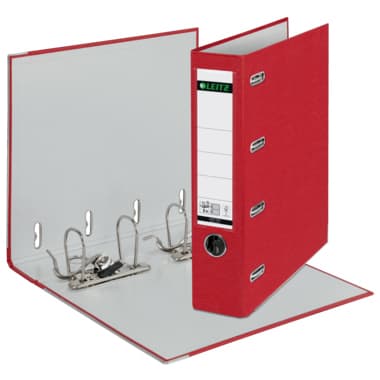 Leitz Doppelordner 2xDIN A5 quer 75mm PP rot