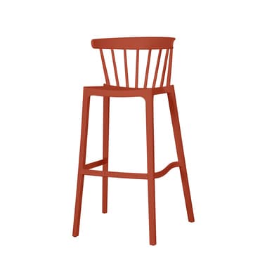 Feros Barstuhl Windson terracotta 4St