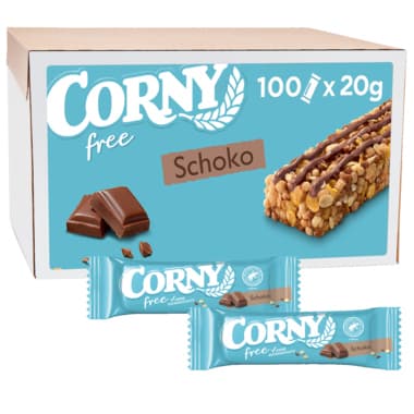 Corny Müsliriegel Free Schoko 20g 100St